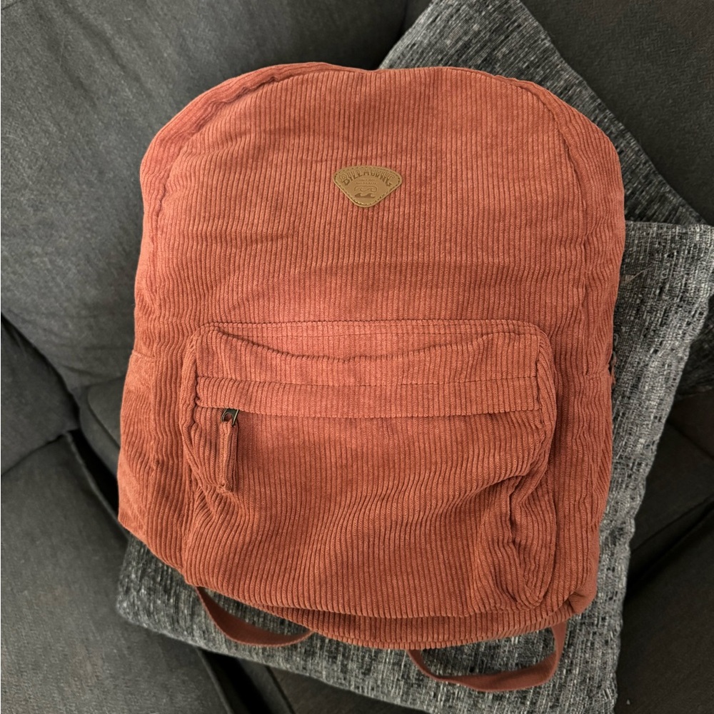 Billabong corduroy backpack